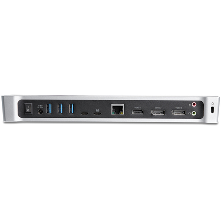 Startech.Com Triple-Monitor 4K USB-C Dock with 5x USB 3.0 Ports DK30CH2DEP